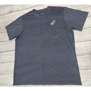 Domino's Pizza Gear Employee T Shirt Adult Large Uniform Work Short Sleeve